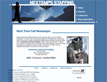 Tablet Screenshot of nextempsnow.com